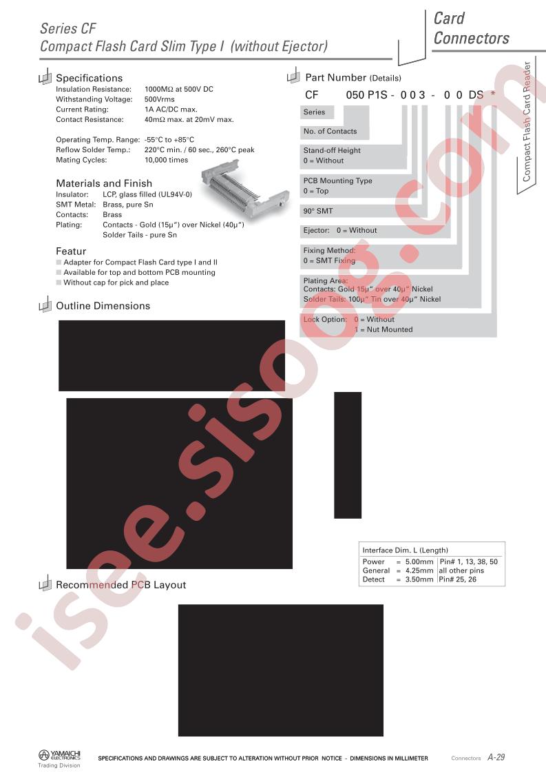 CF050P1S-013-00DS0
