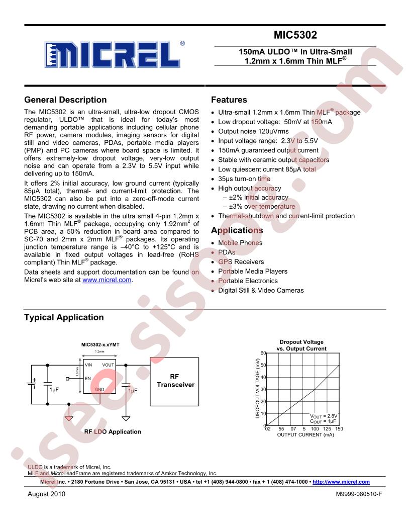 MIC5302-3.0YMT