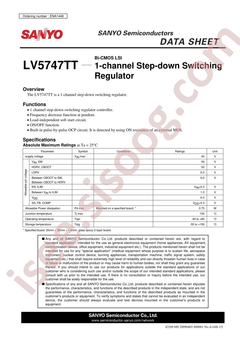 LV5747TT
