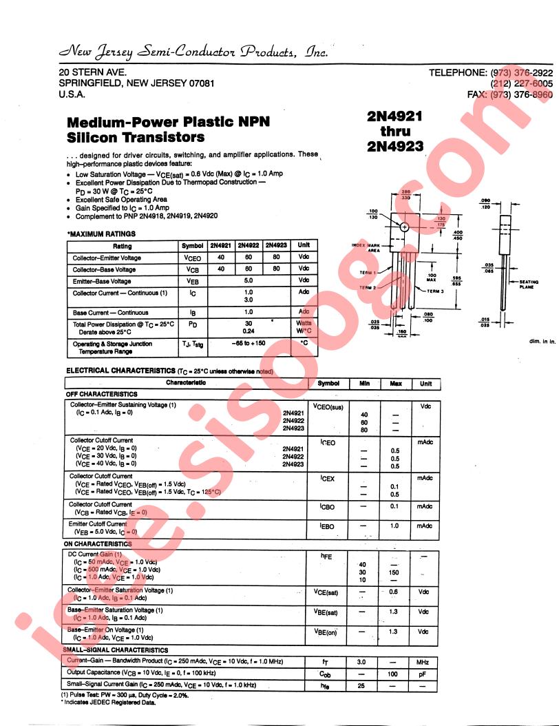 2N4921