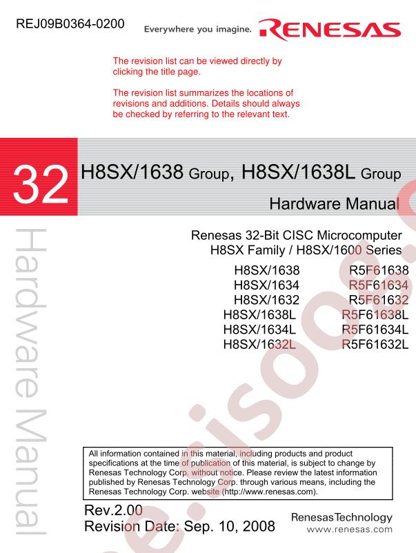 H8SX1638