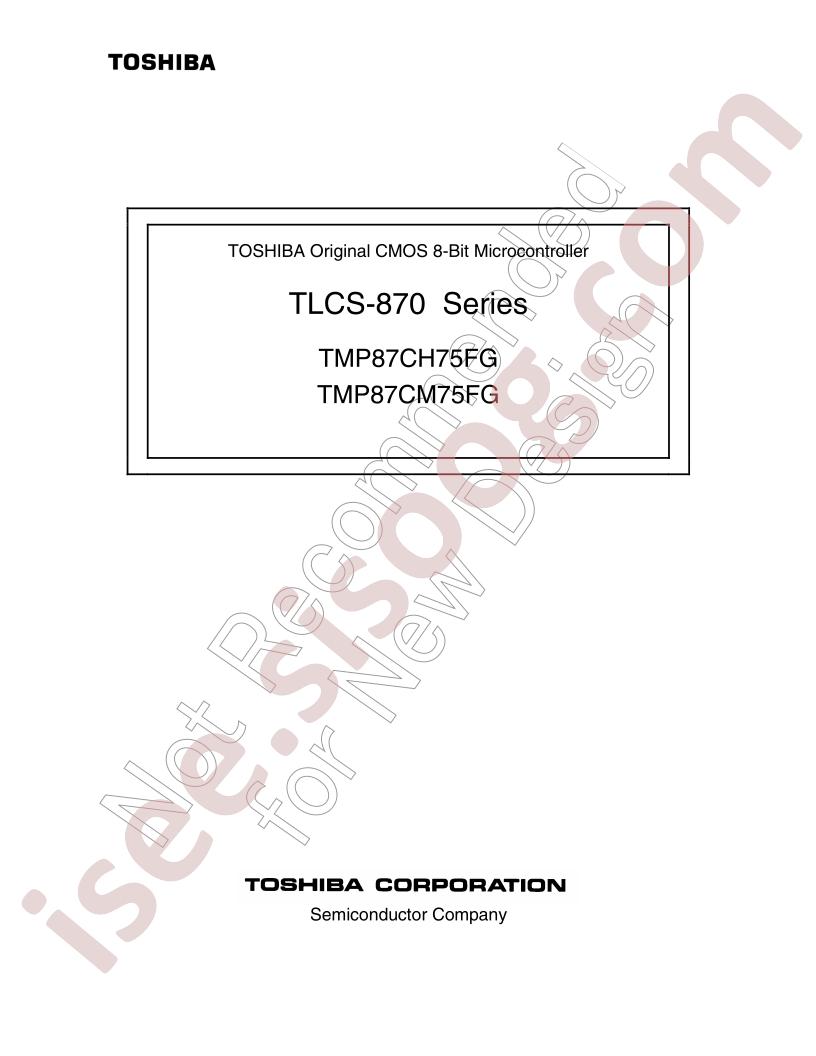 TMP87CM75FG