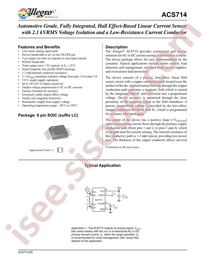 ACS714LLCTR-20A-T