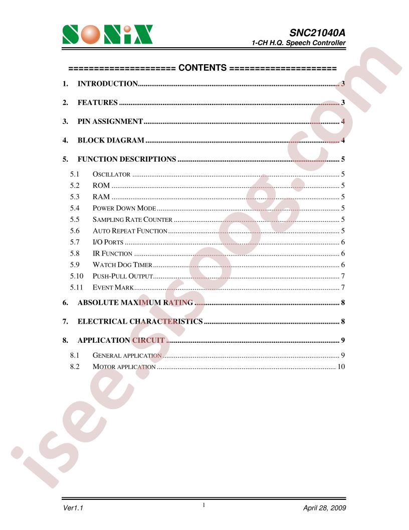 SNC21040A