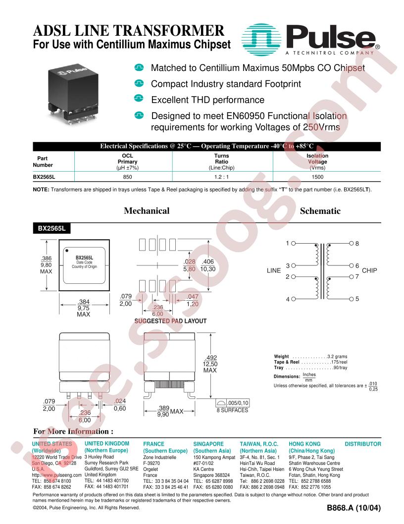 BX2565L