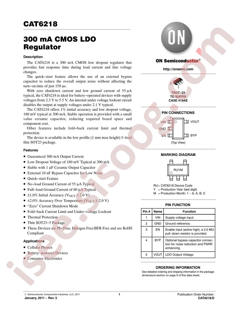 CAT6218-180TDGT3