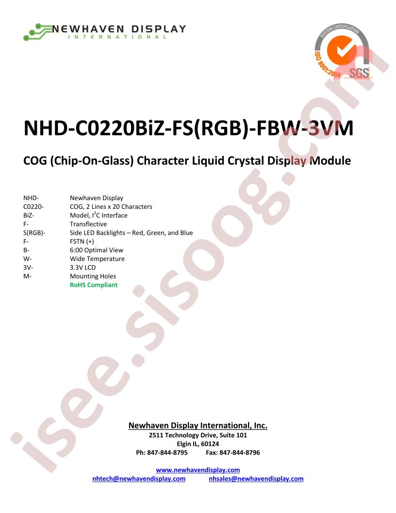 NHD-C0220BIZ-FSRGB