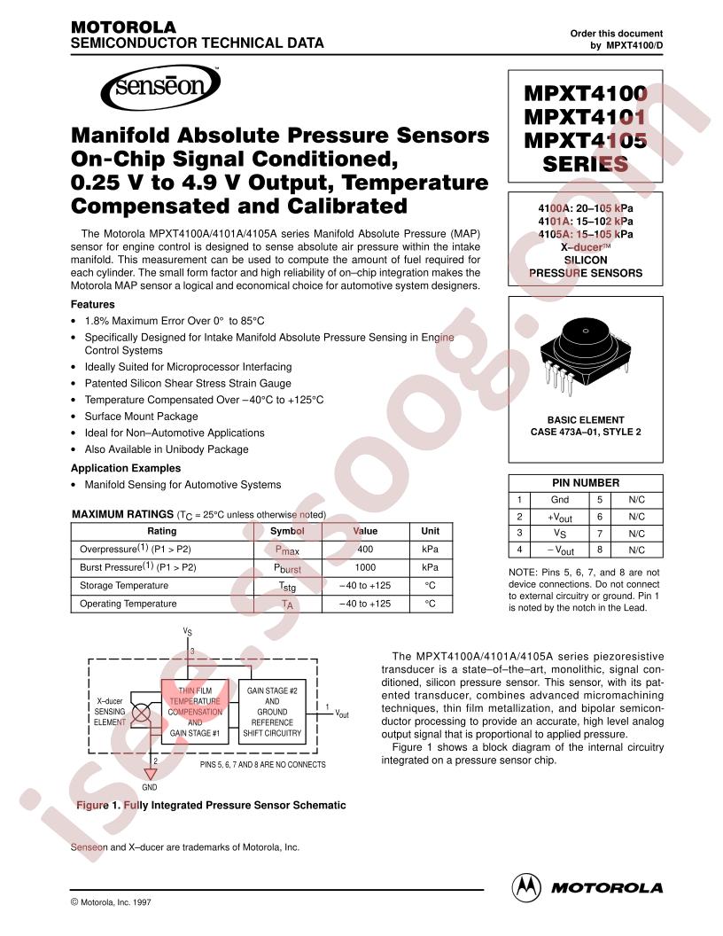 MPXT4101A7U