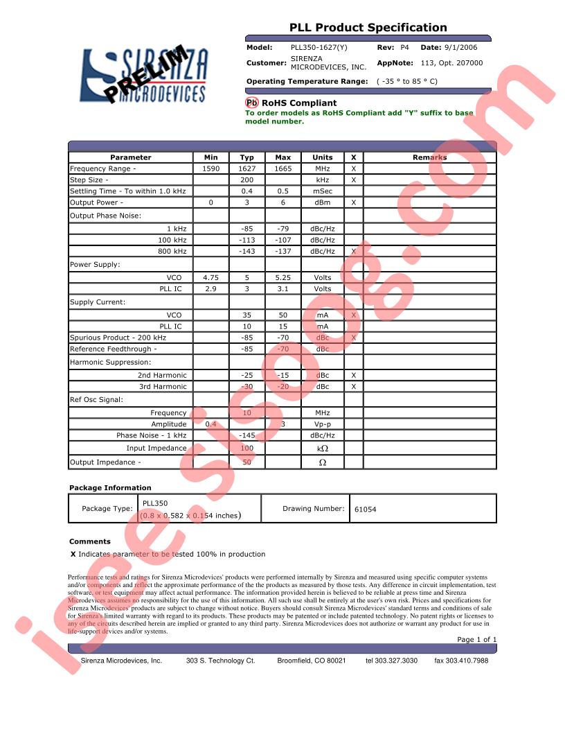 PLL350-1627