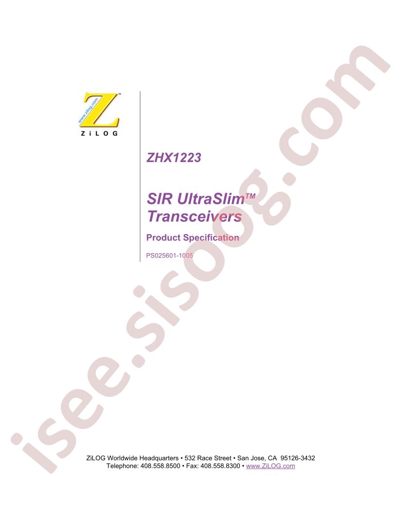 ZHX1223