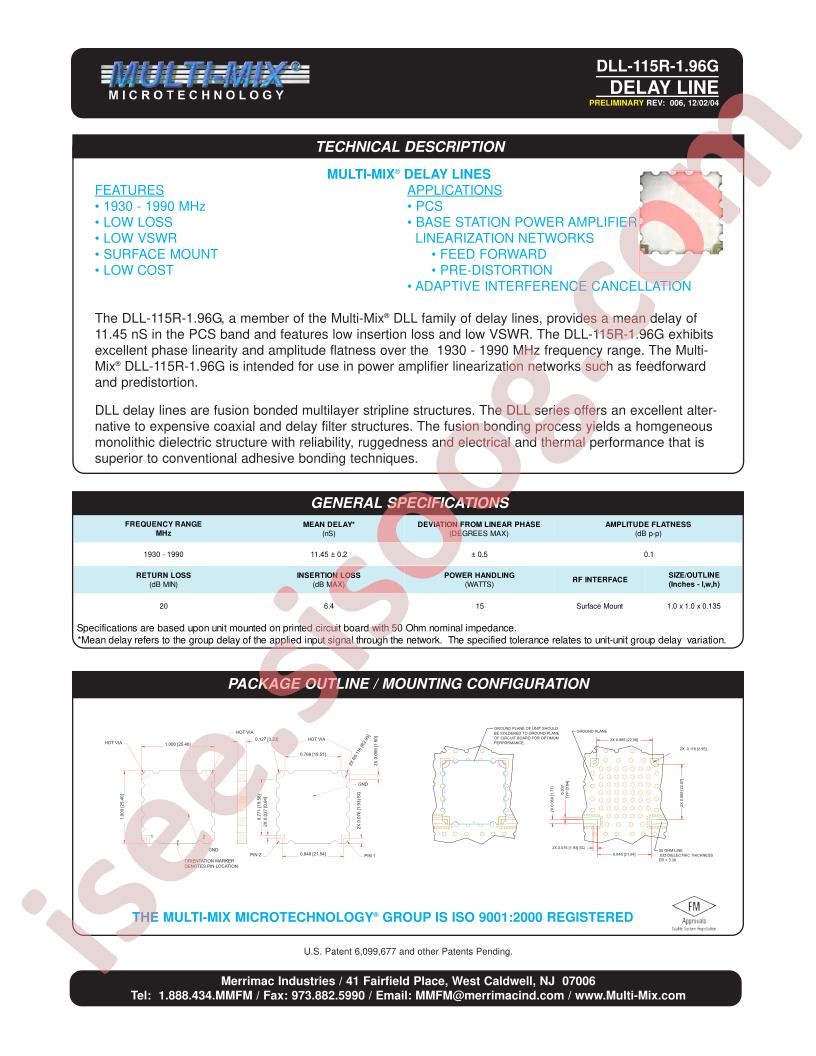 DLL-115R-1.96G