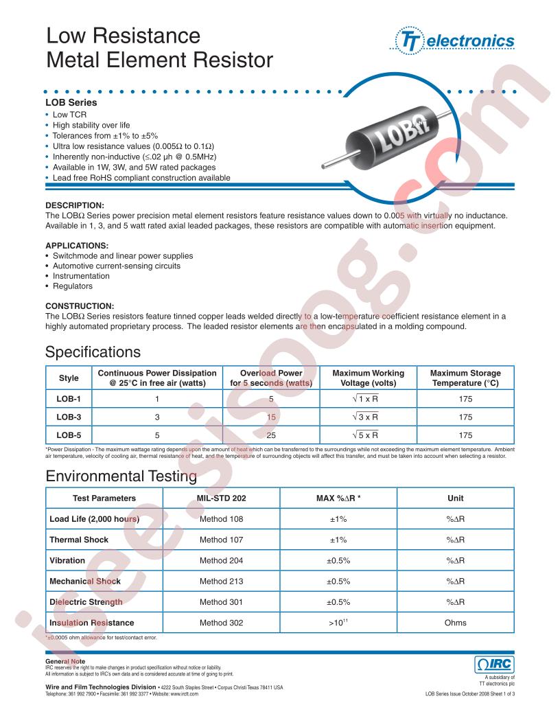 LOB-1R010FLFLT