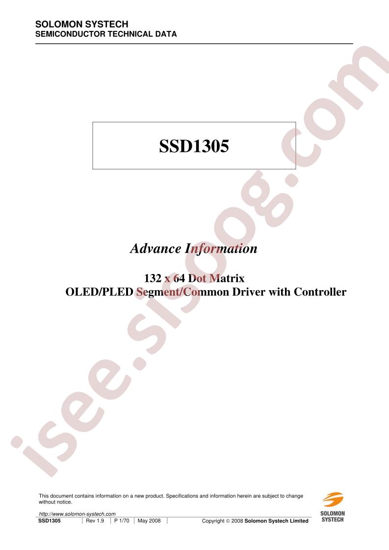 SSD1305Z