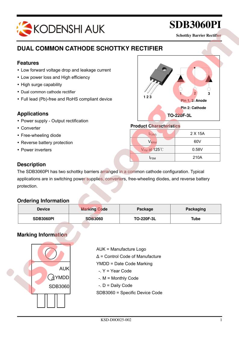 SDB3060PI-1