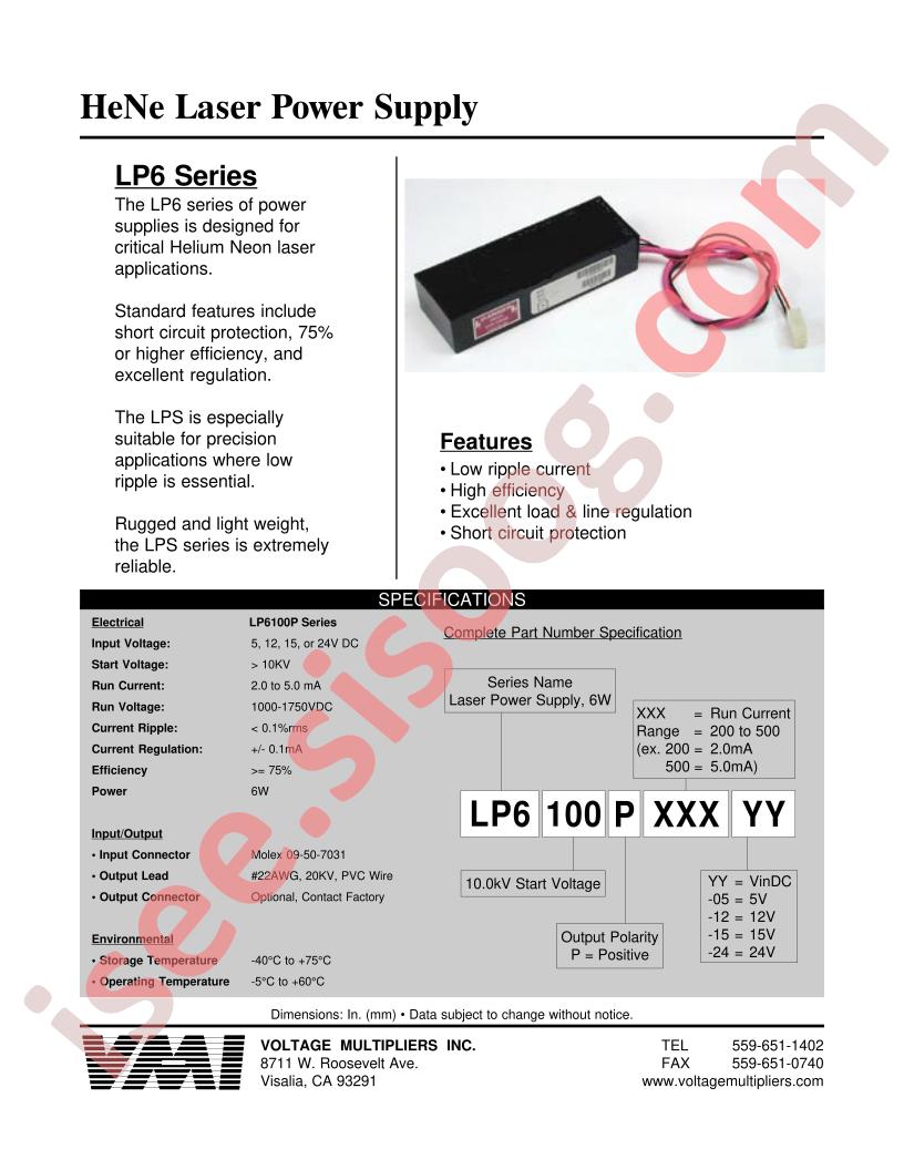 LP6100P400-15