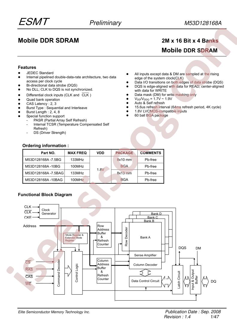 M53D128168A-10BAG