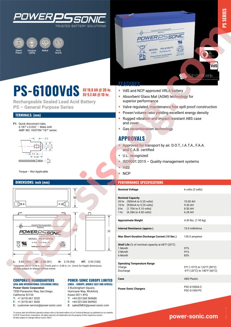 PS-6100VDS