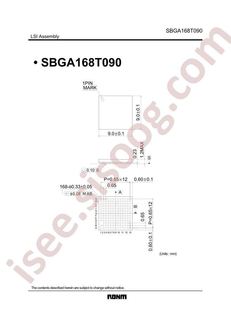 SBGA168T090
