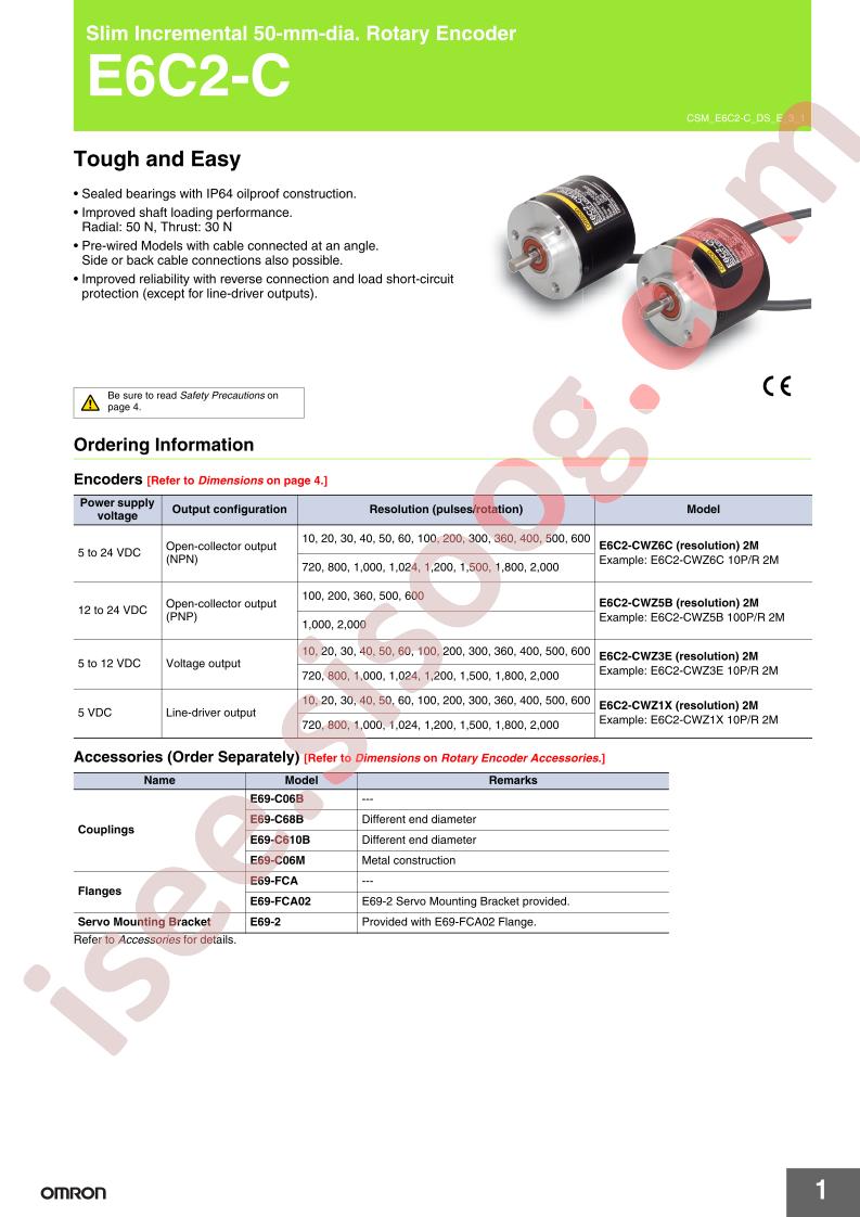 E6C2CWZ3E-100PR2M