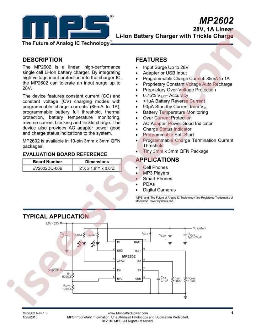 MP2602DQ