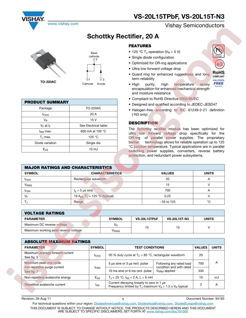 VS-20L15TPBF