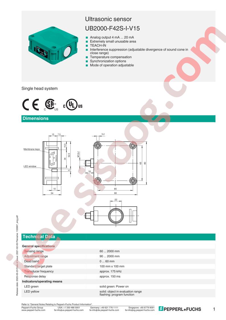 UB2000-F42S-I-V15