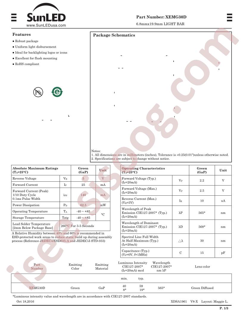 XEMG30D