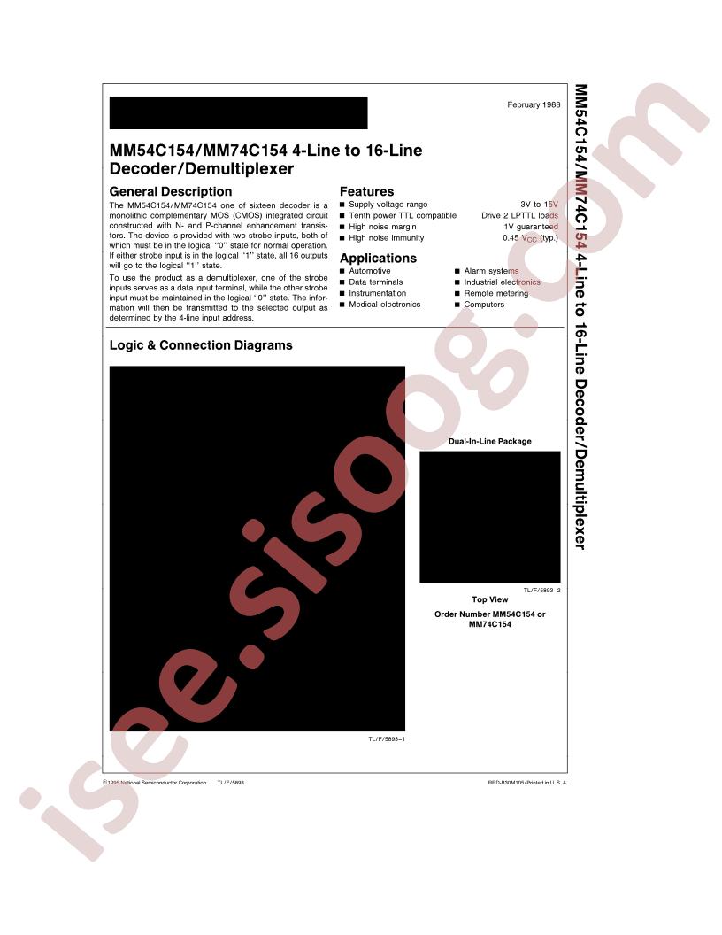 MM54C154