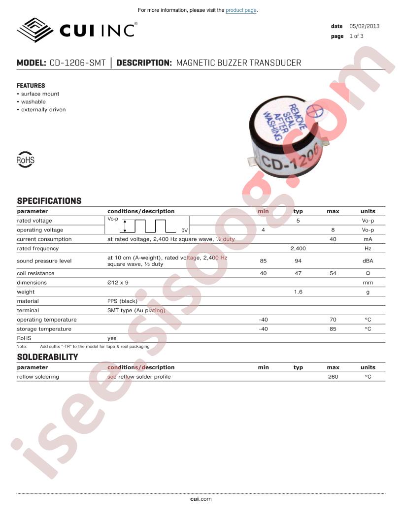 CD-1206-SMT