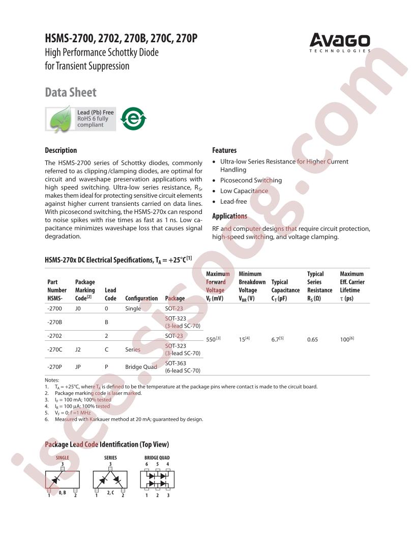 HSMS-2700