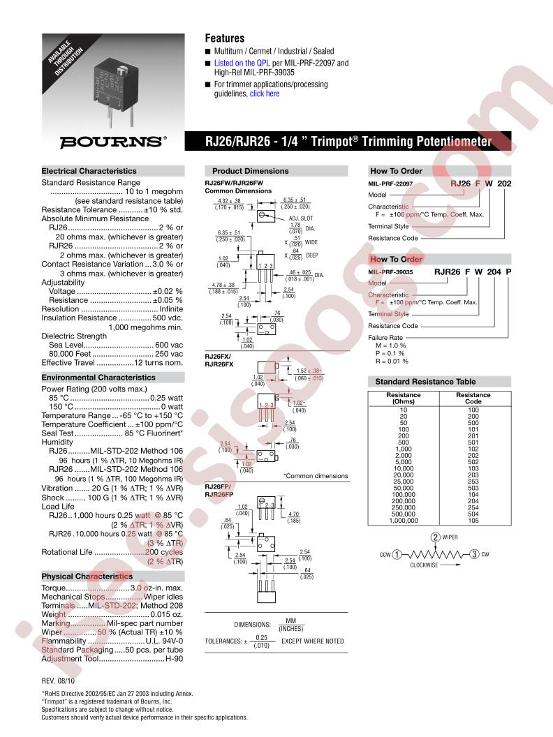RJR26FW502R