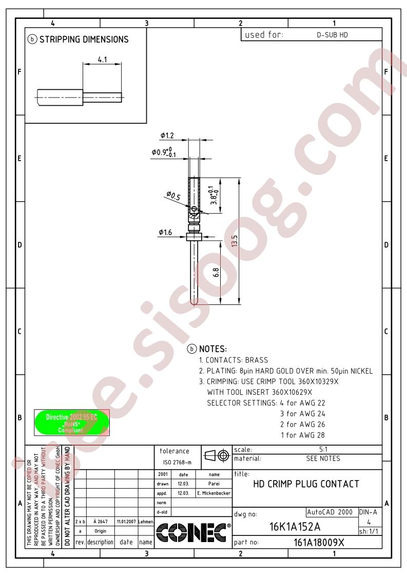 161A18009X