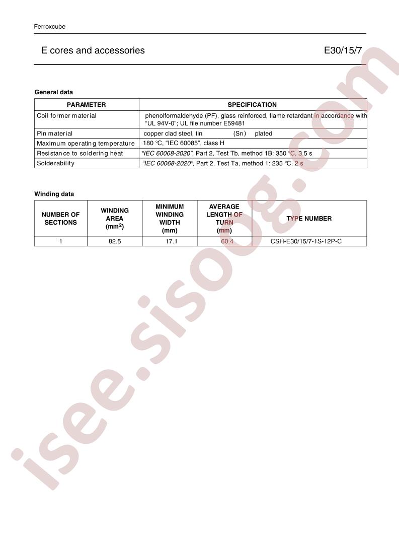 CSH-E30-1S-12P-C