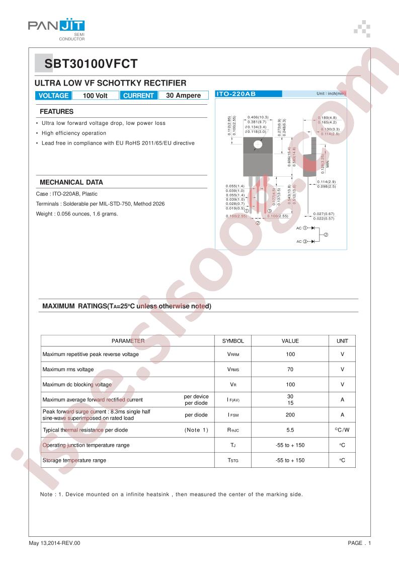 SBT30100VFCT