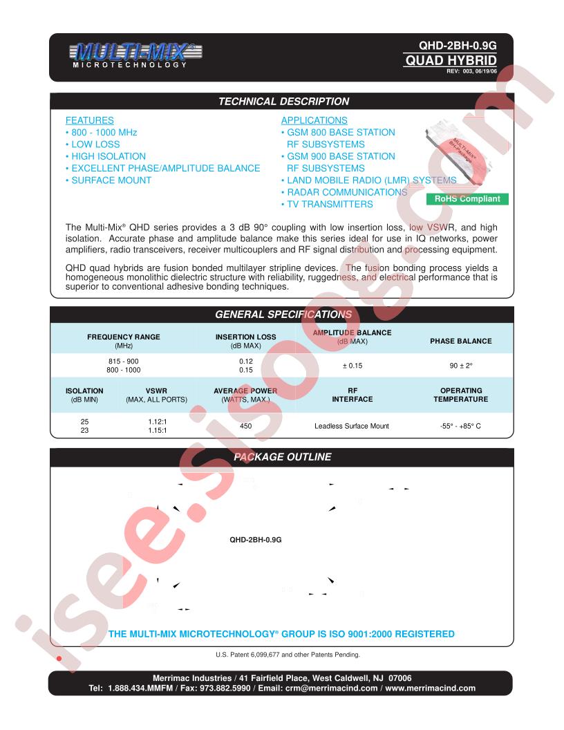 QHD-2BH-0.9G