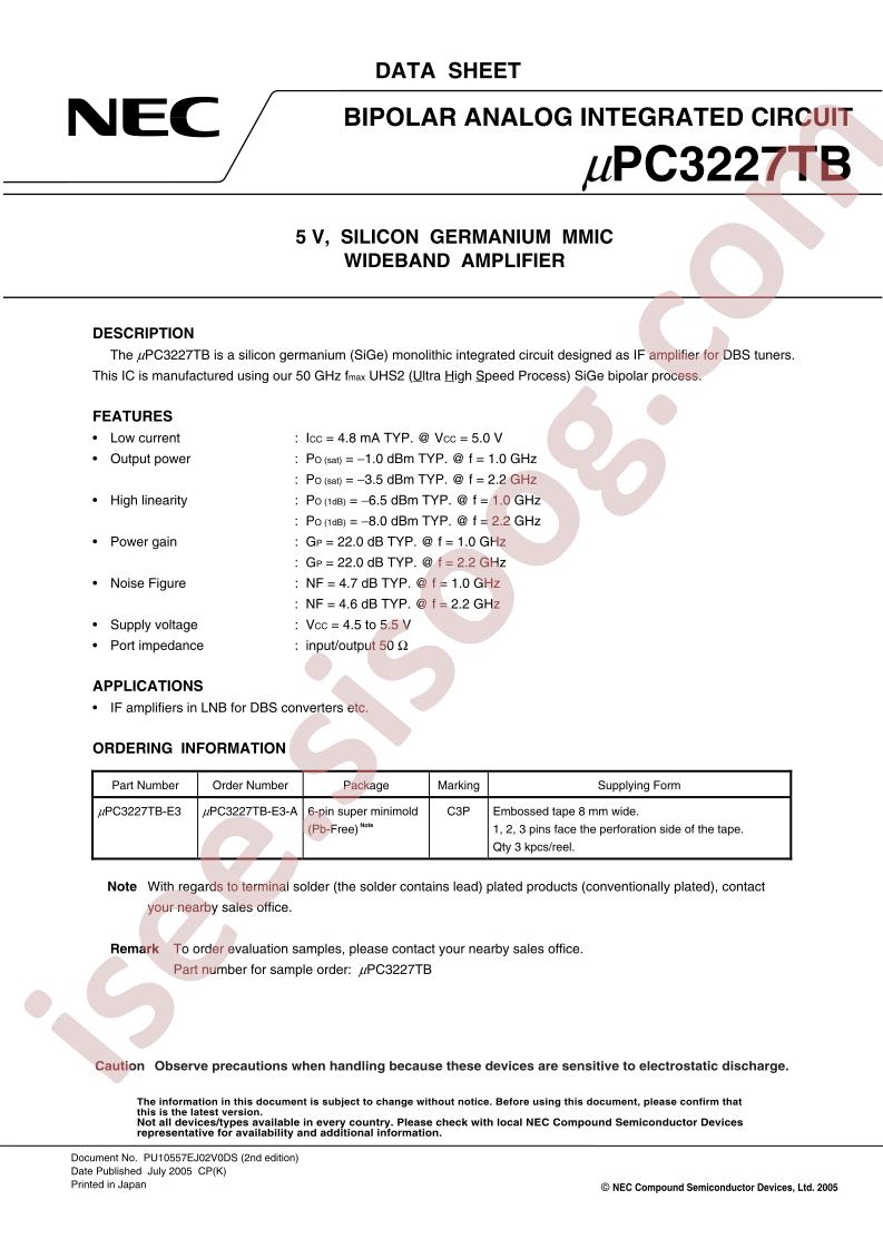 UPC3227TB