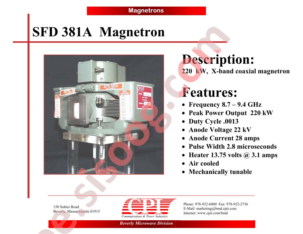 SFD381A