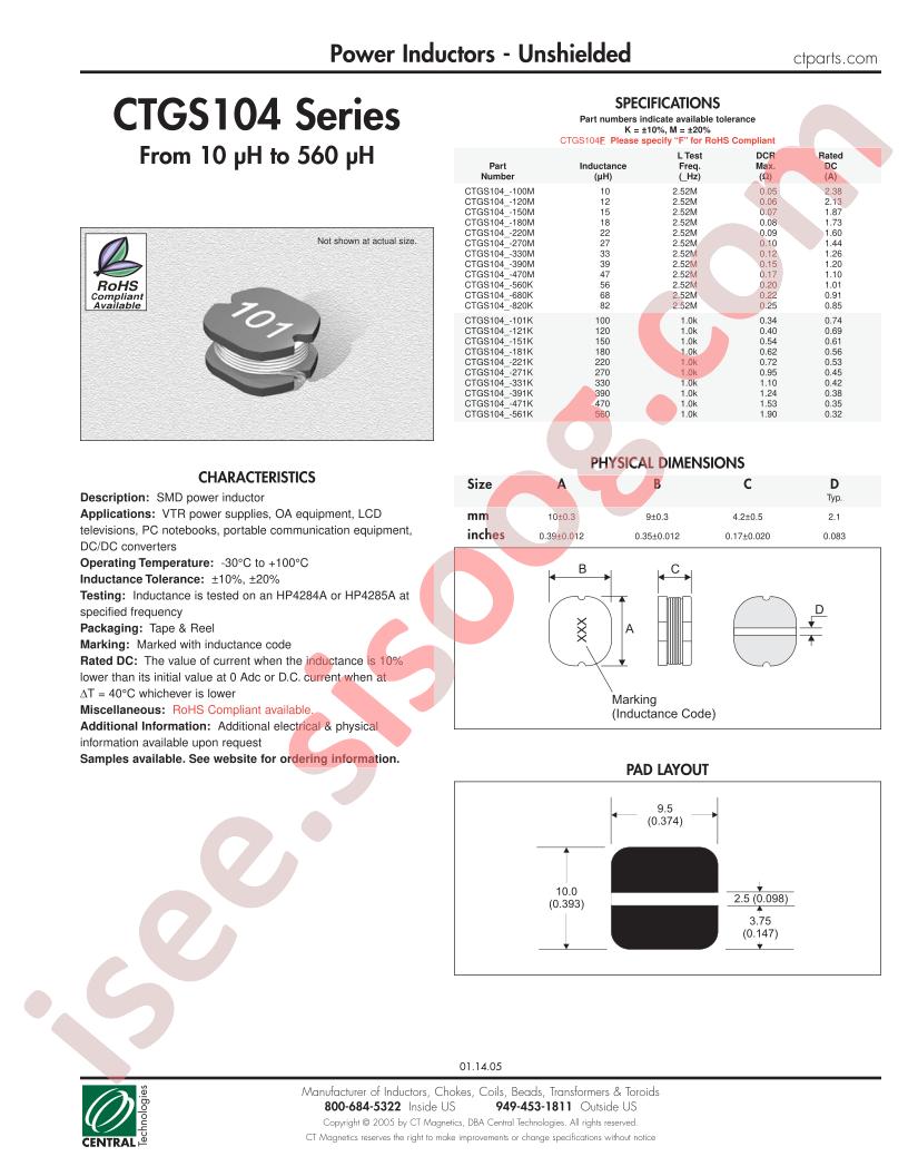 CTGS104