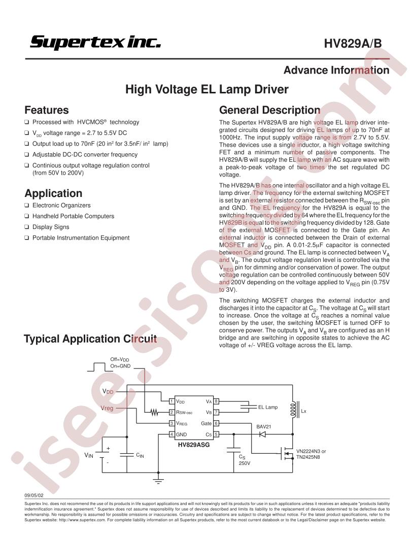 HV829A