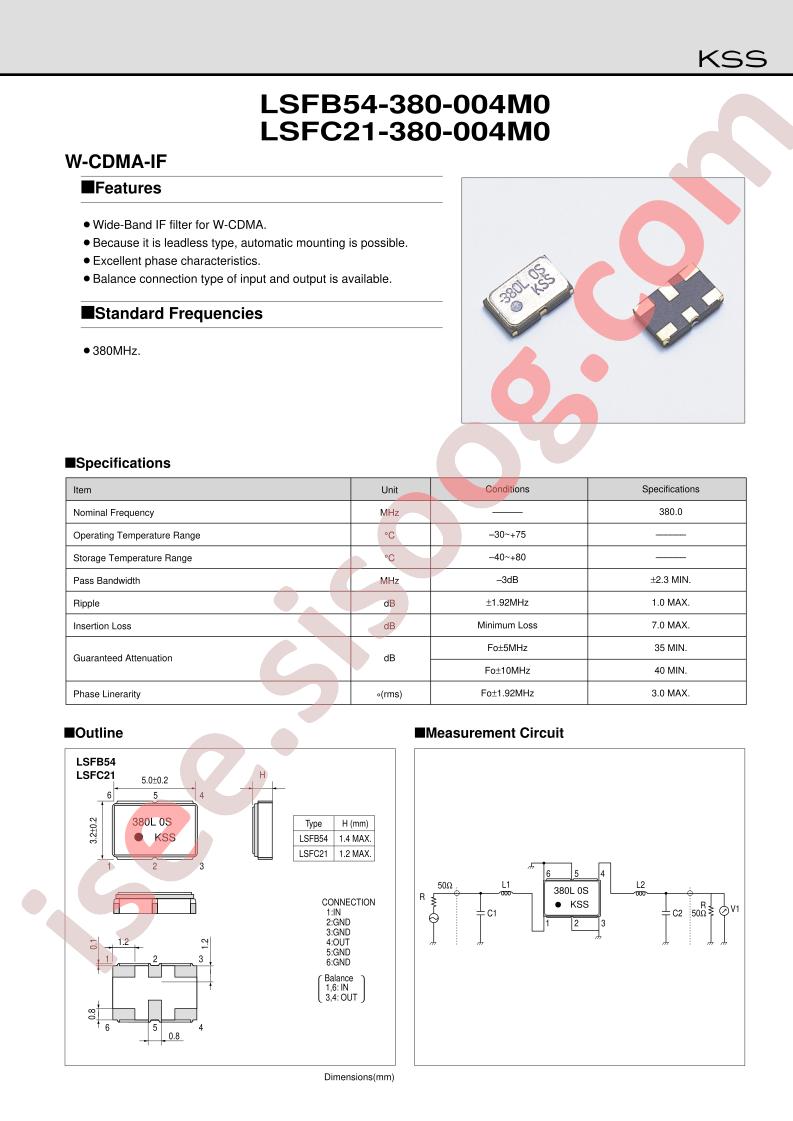 LSFB54-380-004M0