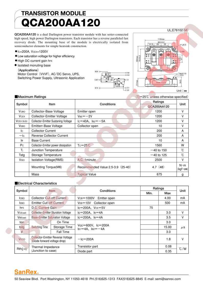 QCA200AA120