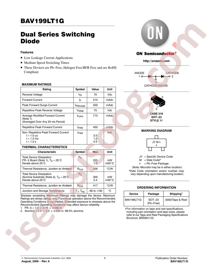 BAV199LT1D