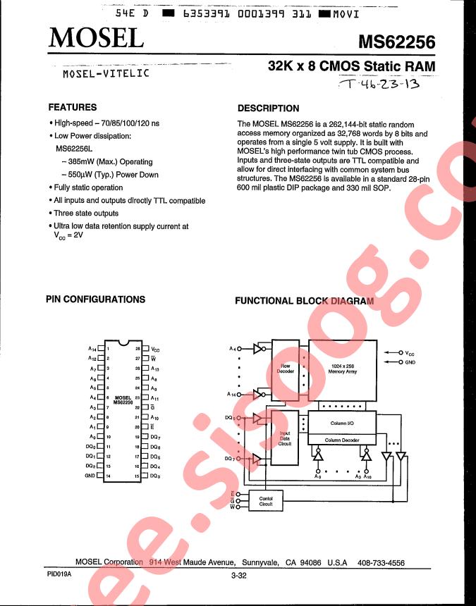 MS62256L-10PC