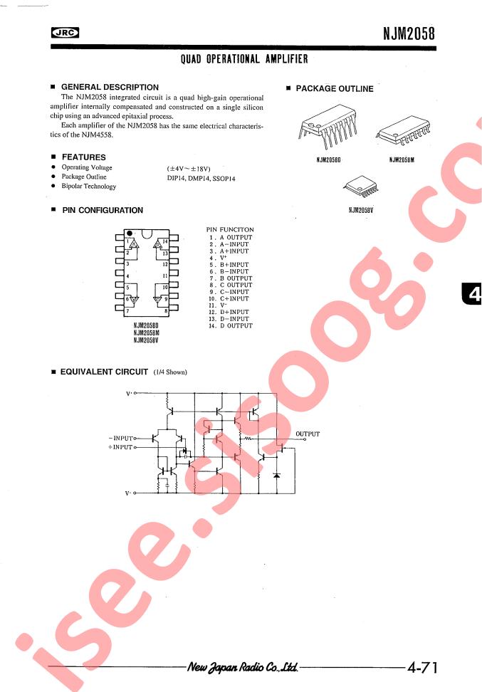 NJM2058