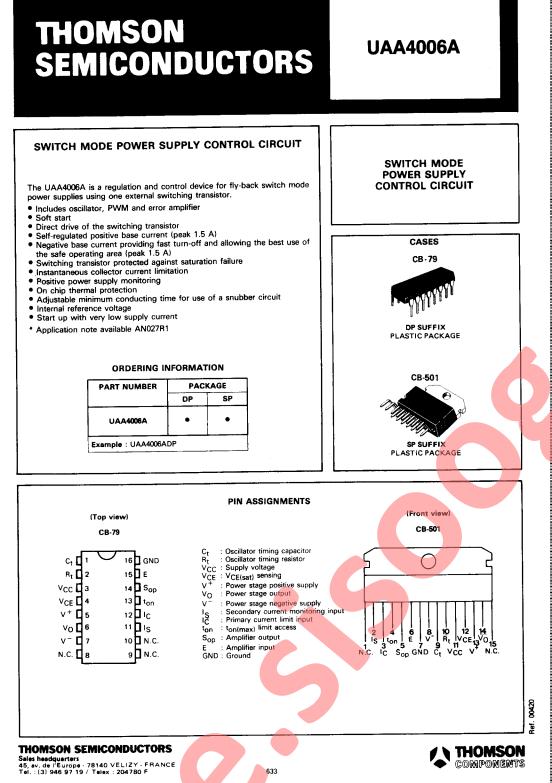 UAA4006ASP