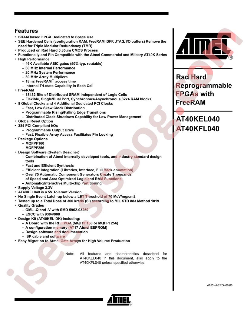 AT40KFL040KW1-SCC