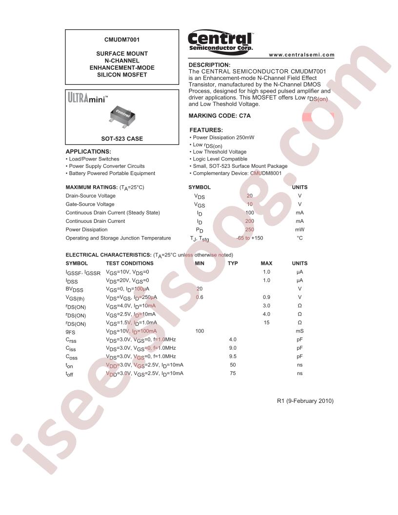 CMUDM7001