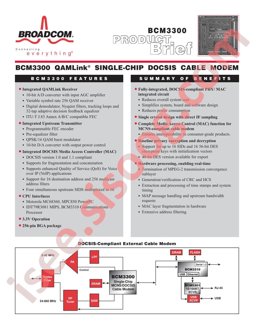 BCM3300