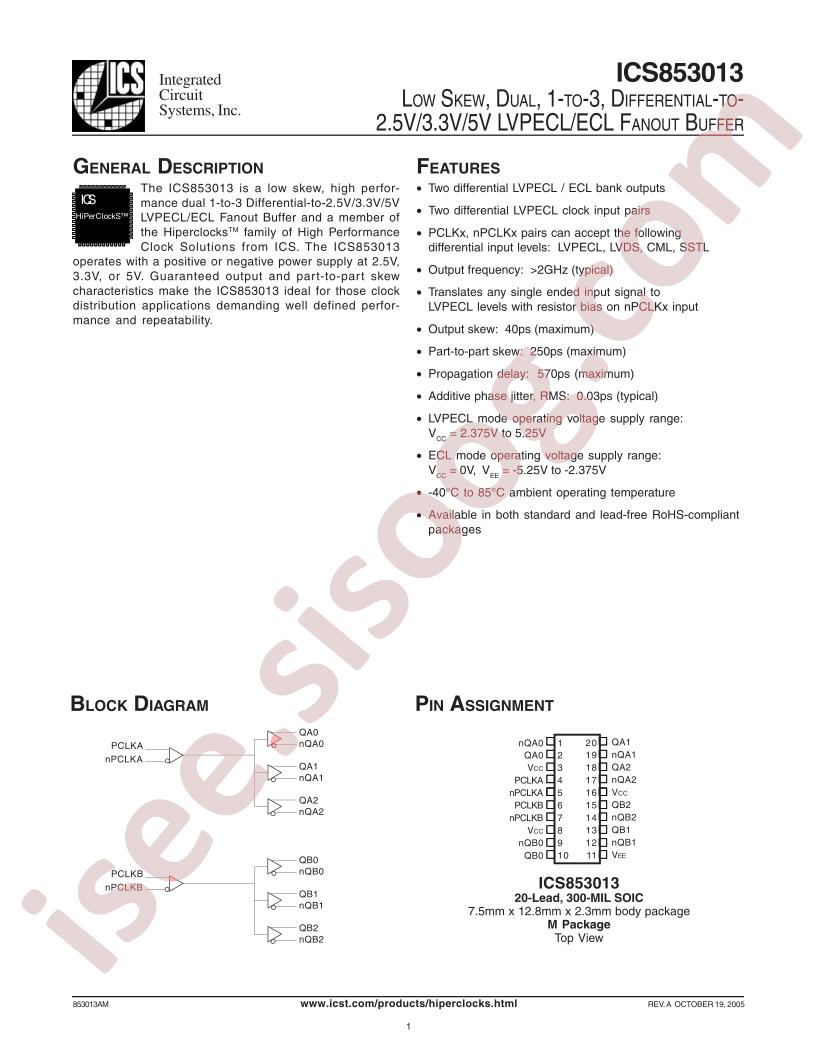 ICS853013AMT