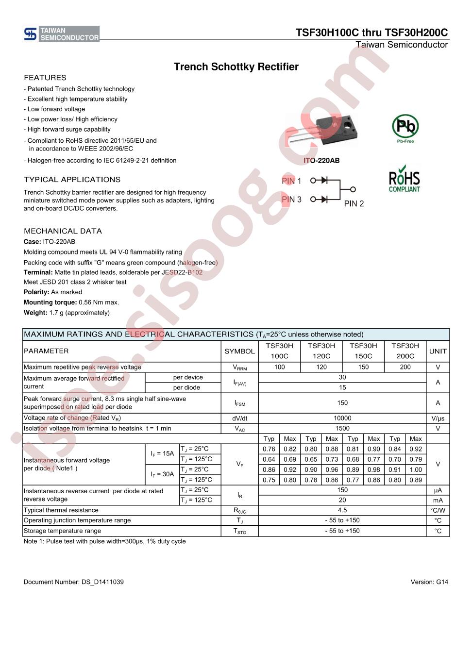 TSF30H200C